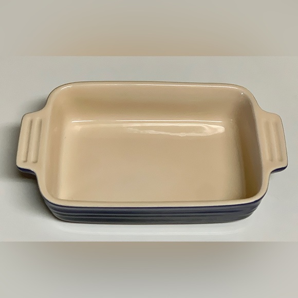 LE CREUSET HERITAGE Stoneware 12-34 Double Handled Rectangular Dish Casserole - Picture 2 of 10